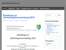 Tablet Screenshot of ljg-goerschnitz.de